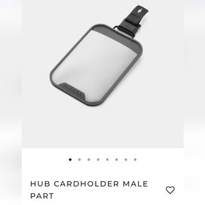 Alpaka Hub Cardholder Male Part
